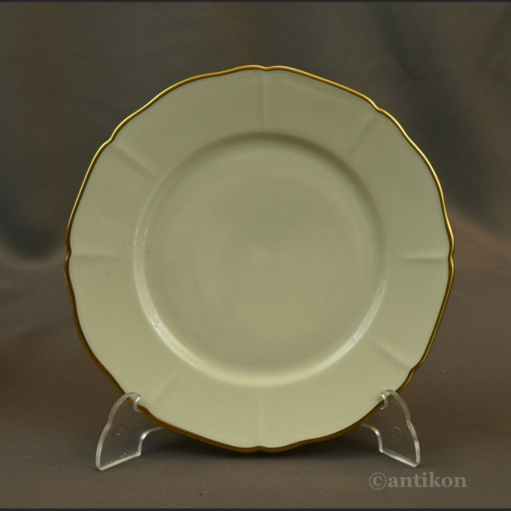 Talerze deserowe kość słoniowa porcelana bawarska  Talerze deserowe kość słoniowa porcelana bawarska