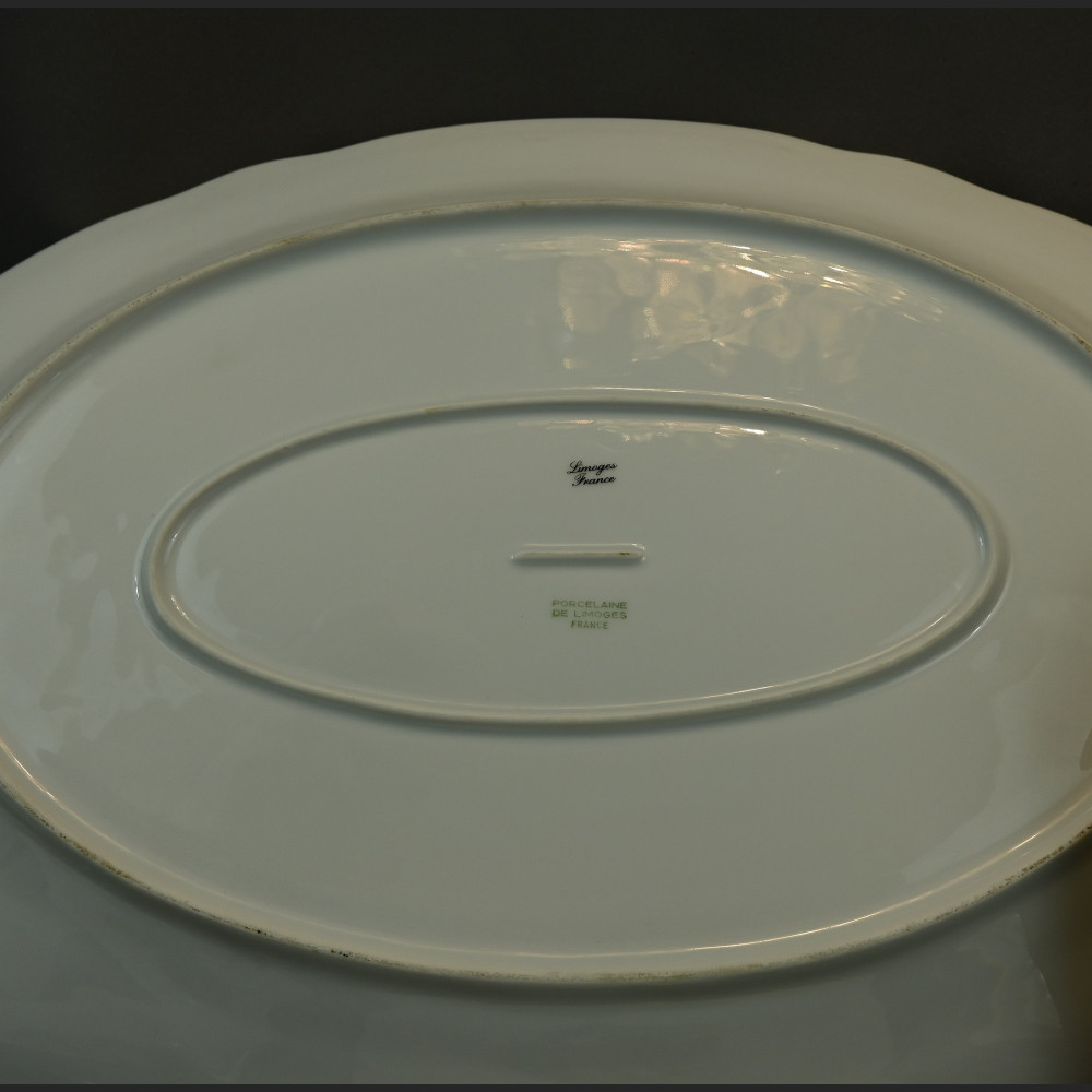 Serwis myśliwski z ptakami Limoges 12 osób 