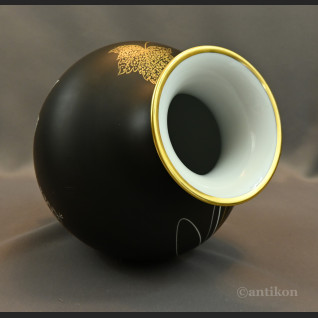 Wazon Rosenthal Selb duży matowa czerń Wazon Rosenthal Selb duży matowa czerń