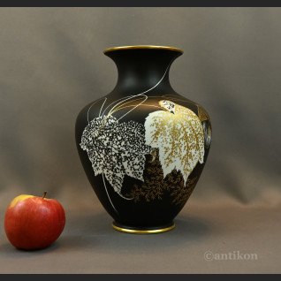 Wazon Rosenthal Selb duży matowa czerń Wazon Rosenthal Selb duży matowa czerń