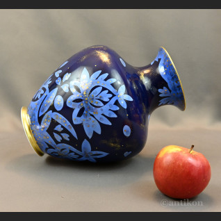 Niespotykany wazon Rosenthal obsypany złotem Niespotykany wazon Rosenthal obsypany złotem