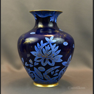 Niespotykany wazon Rosenthal obsypany złotem Niespotykany wazon Rosenthal obsypany złotem