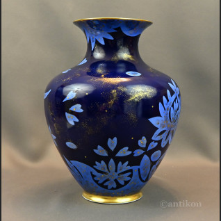 Niespotykany wazon Rosenthal obsypany złotem Niespotykany wazon Rosenthal obsypany złotem