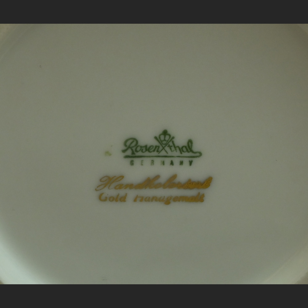 Czarny wazon Rosenthal z liliami prezent ślubny Czarny wazon Rosenthal z liliami prezent ślubny