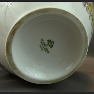 Kwiatowy biały wazon Rosenthal 