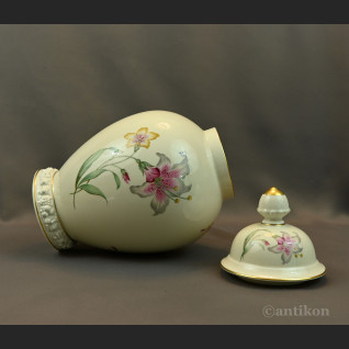 Waza Rosenthal z liliami przedwojenna 