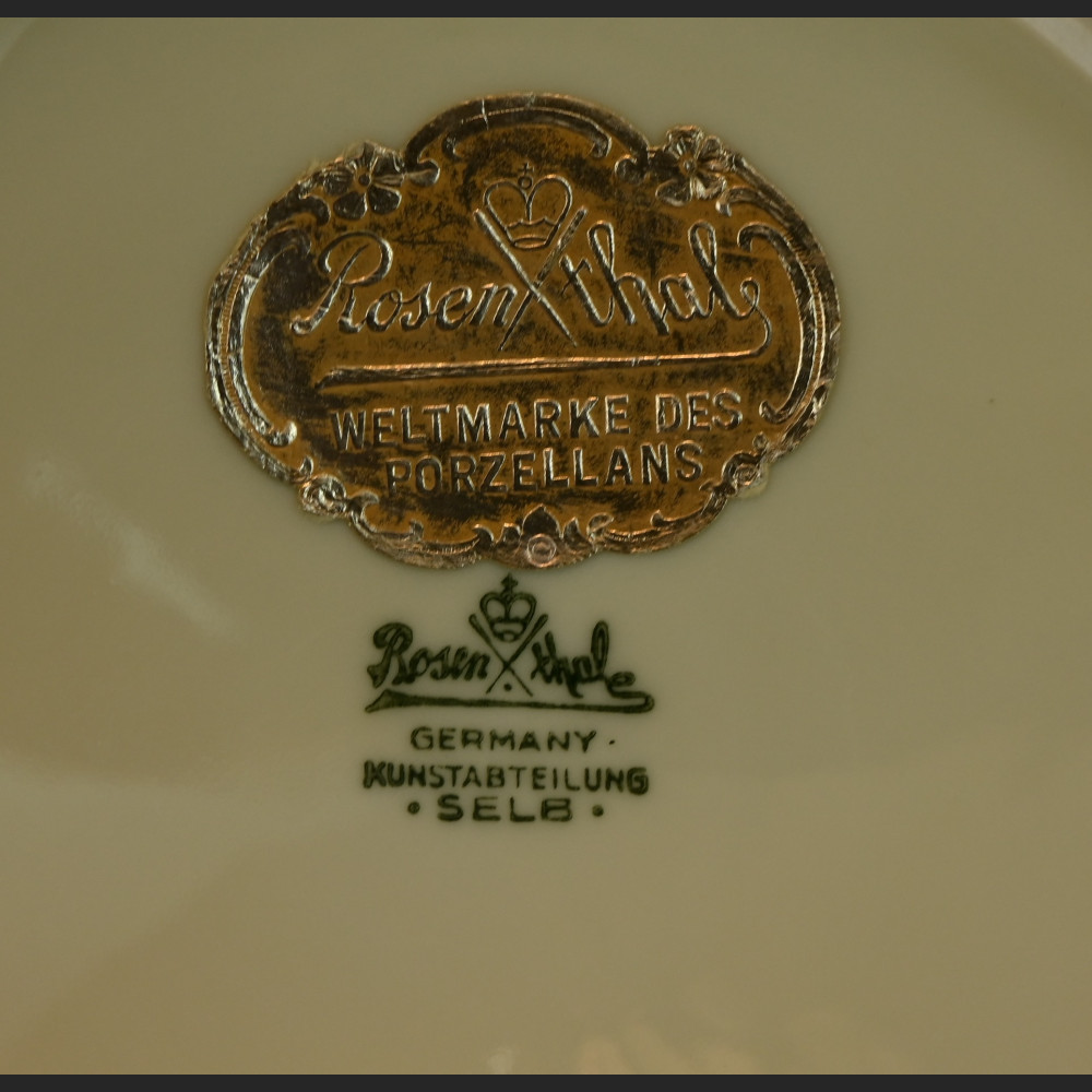 Sygnowany wazon Rosenthal antyczna porcelana Sygnowany wazon Rosenthal antyczna porcelana