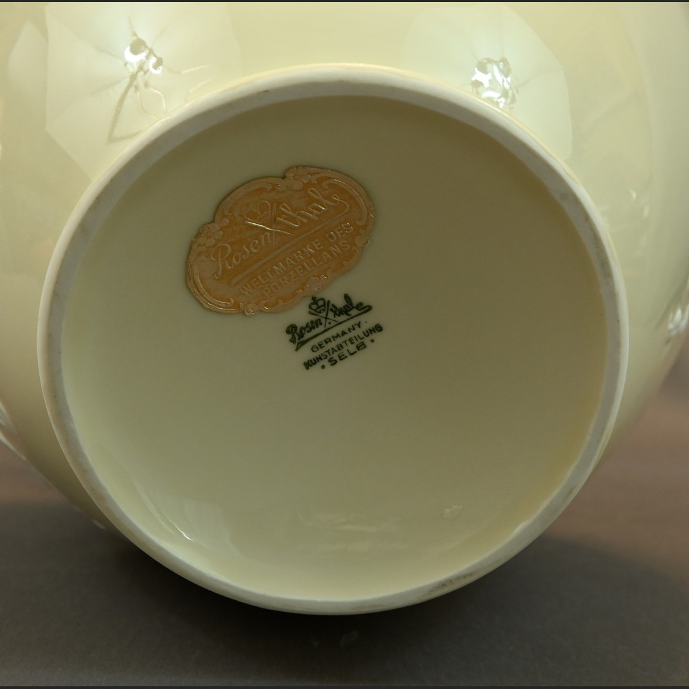 Sygnowany wazon Rosenthal antyczna porcelana Sygnowany wazon Rosenthal antyczna porcelana