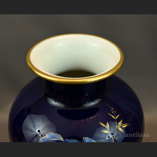 Duży wazon Rosenthal malowany prezent ślubny Duży wazon Rosenthal malowany prezent ślubny