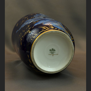 Duży wazon Rosenthal malowany prezent ślubny Duży wazon Rosenthal malowany prezent ślubny