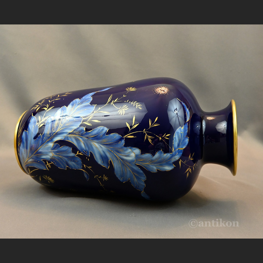 Duży wazon Rosenthal malowany Duży wazon Rosenthal malowany