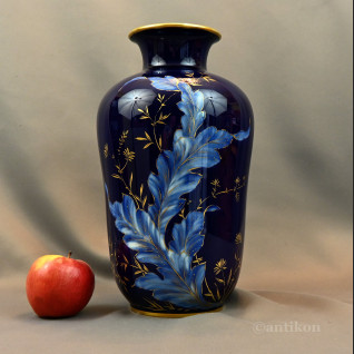 Duży wazon Rosenthal malowany Duży wazon Rosenthal malowany