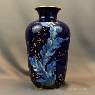 Duży wazon Rosenthal malowany 