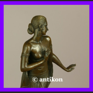 Rzeźba z brązu Art Deco akt 