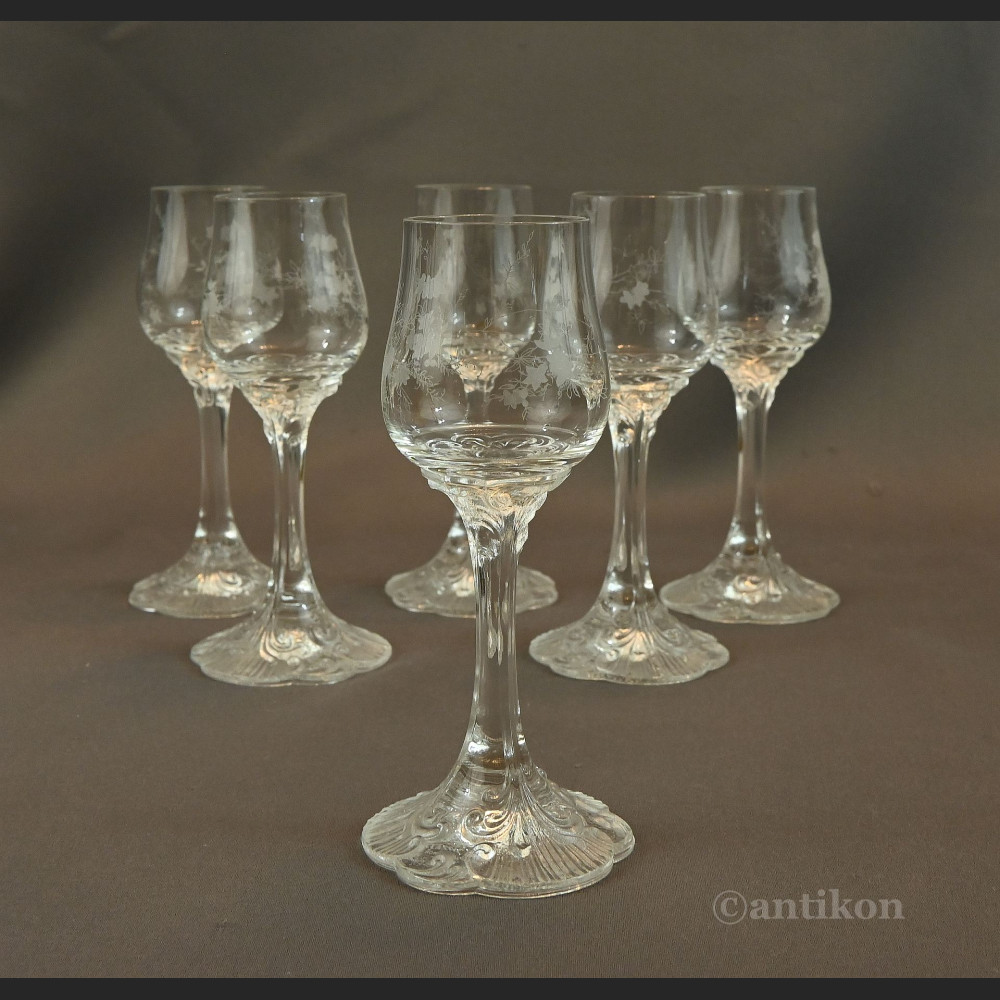 Kieliszki Rosenthal do likieru luksusowy komplet 