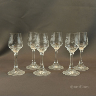 Kieliszki Rosenthal do likieru luksusowy komplet 