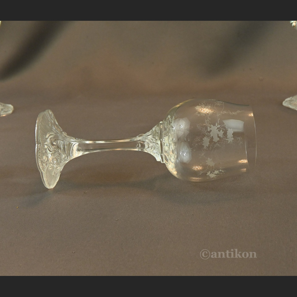 Rosenthal kieliszki do wina stare szkło 