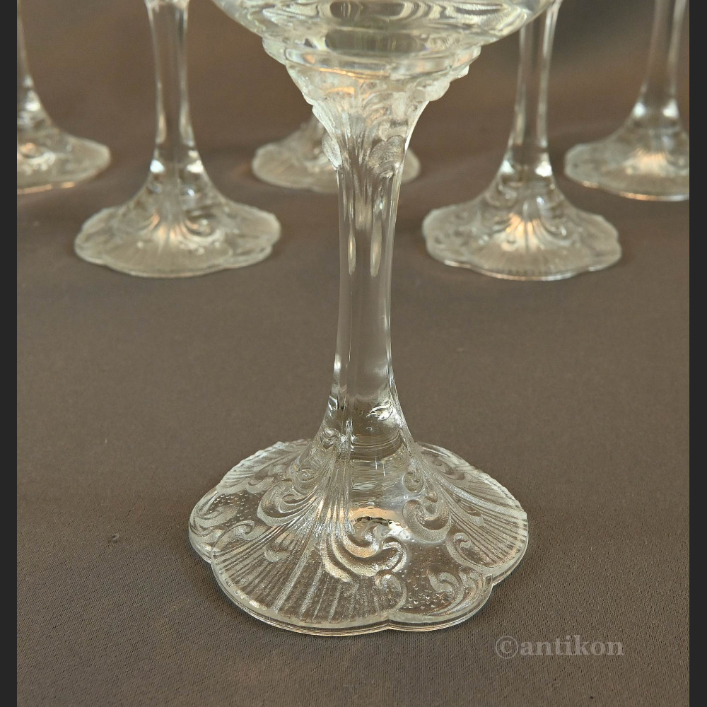 Rosenthal kieliszki do wina stare szkło 