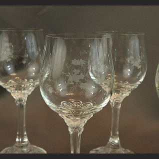 Rosenthal kieliszki do wina stare szkło 