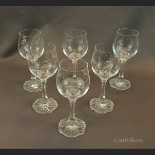 Rosenthal kieliszki do wina stare szkło 