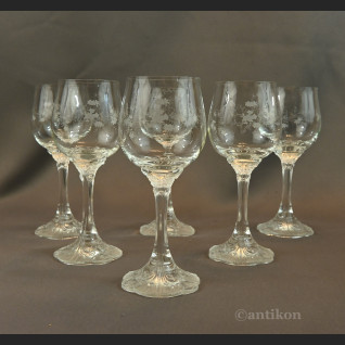 Rosenthal kieliszki do wina stare szkło 