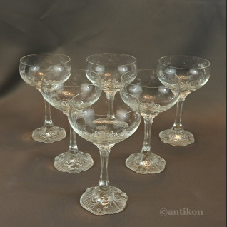 Kieliszki Rosenthal do koktajlu luksusowe 