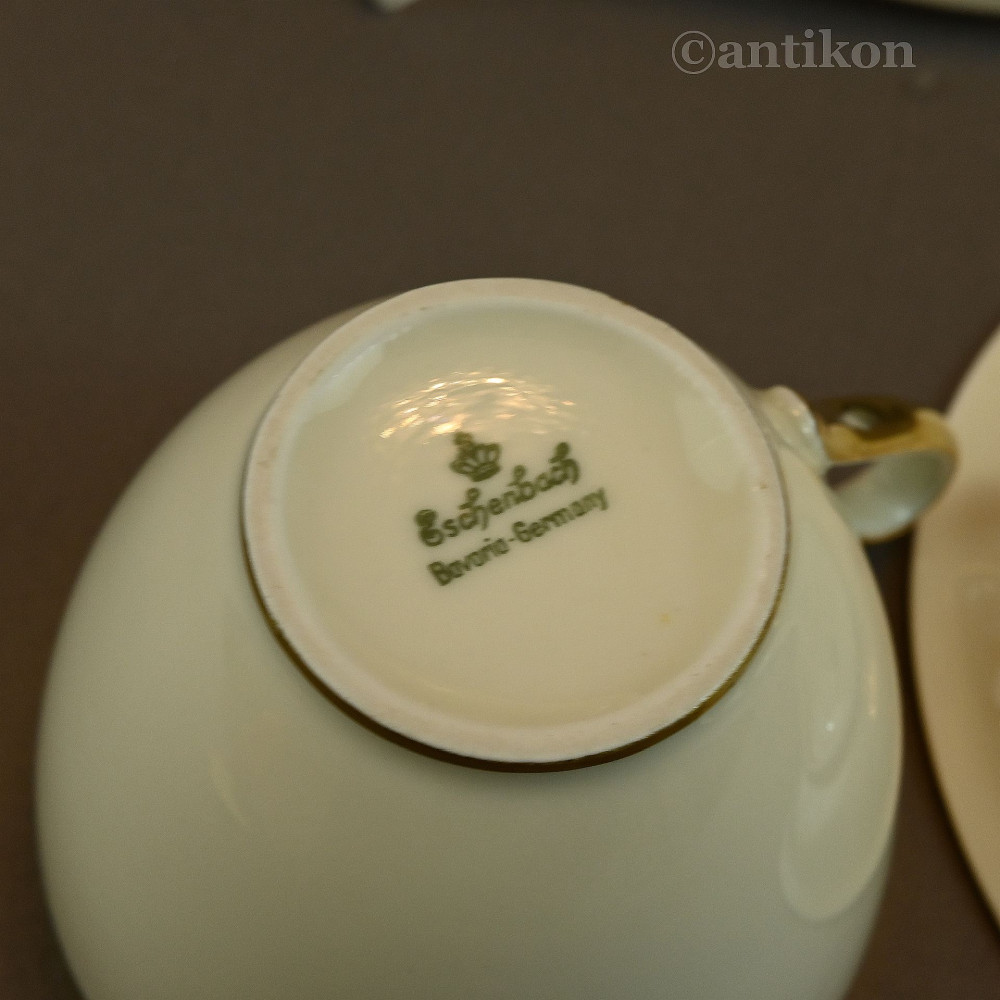 Kremowa filiżanka trio Eschenbach 