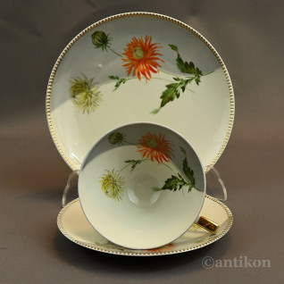 Filiżanka kolekcjonerska gerbery stara Filiżanka kolekcjonerska gerbery stara