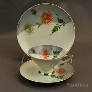 Filiżanka kolekcjonerska gerbery stara Filiżanka kolekcjonerska gerbery stara