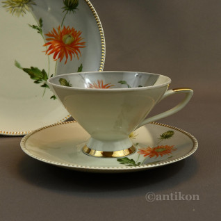 Filiżanka kolekcjonerska gerbery stara Filiżanka kolekcjonerska gerbery stara