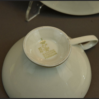 Stara filiżanka trio bawarska porcelana Stara filiżanka trio bawarska porcelana