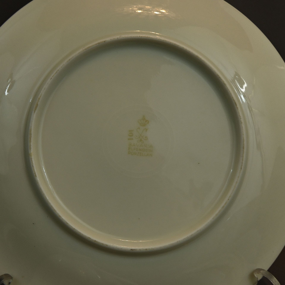 Stara filiżanka trio bawarska porcelana Stara filiżanka trio bawarska porcelana