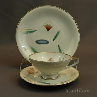 Stara filiżanka trio bawarska porcelana Stara filiżanka trio bawarska porcelana