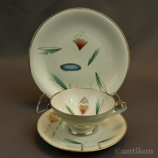 Stara filiżanka trio bawarska porcelana Stara filiżanka trio bawarska porcelana