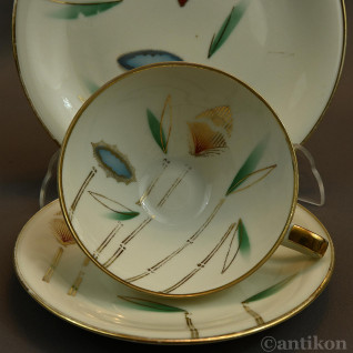 Stara filiżanka trio bawarska porcelana Stara filiżanka trio bawarska porcelana