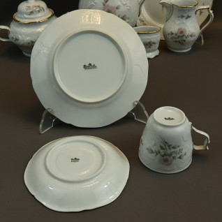 Serwis Sanssouci 12 osobowy Rosenthal do kawy prezent ślubny 