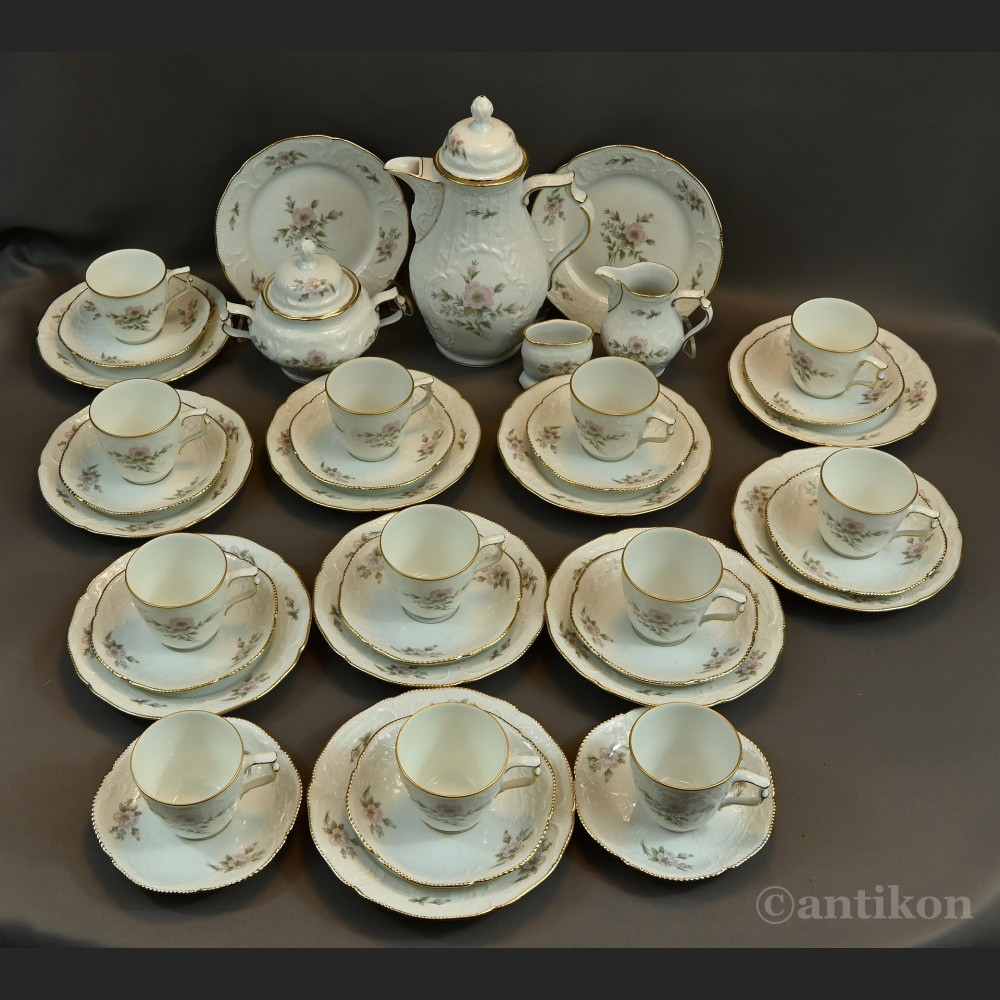 Serwis Sanssouci 12 osobowy Rosenthal do kawy prezent ślubny 