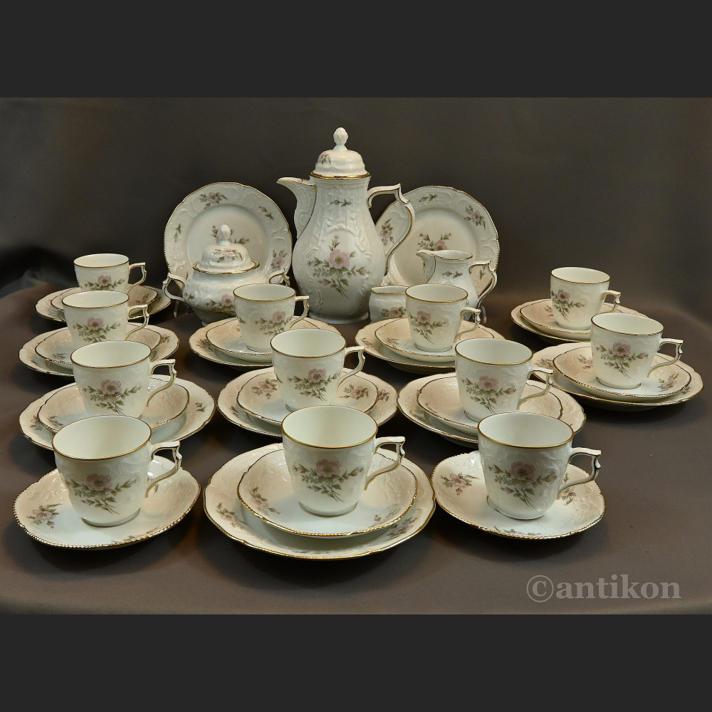 Serwis Sanssouci 12 osobowy Rosenthal do kawy prezent ślubny 