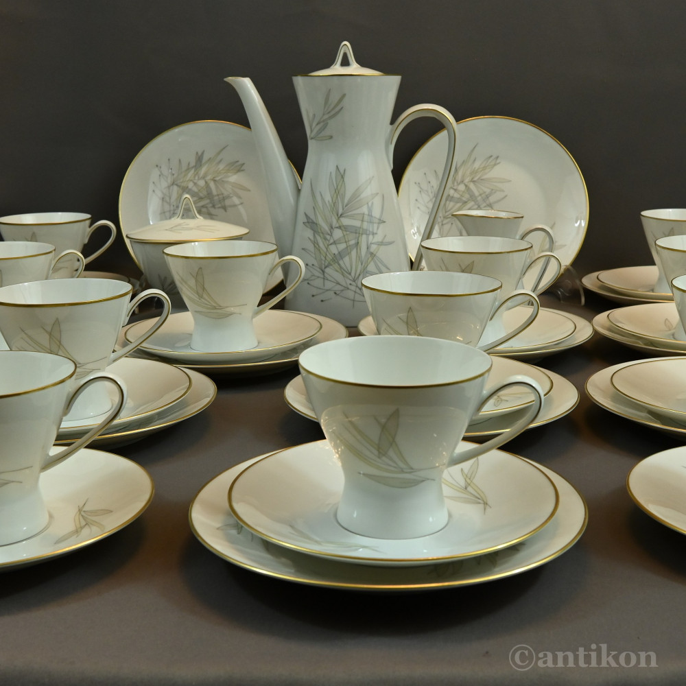 Serwis Rosenthal nowoczesna forma 12 osobowy 