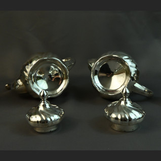 Posrebrzany serwis do kawy 