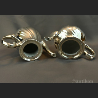 Posrebrzany serwis do kawy 