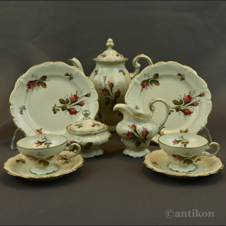 Rosenthal Pompadour serwis różany dla dwojga 
