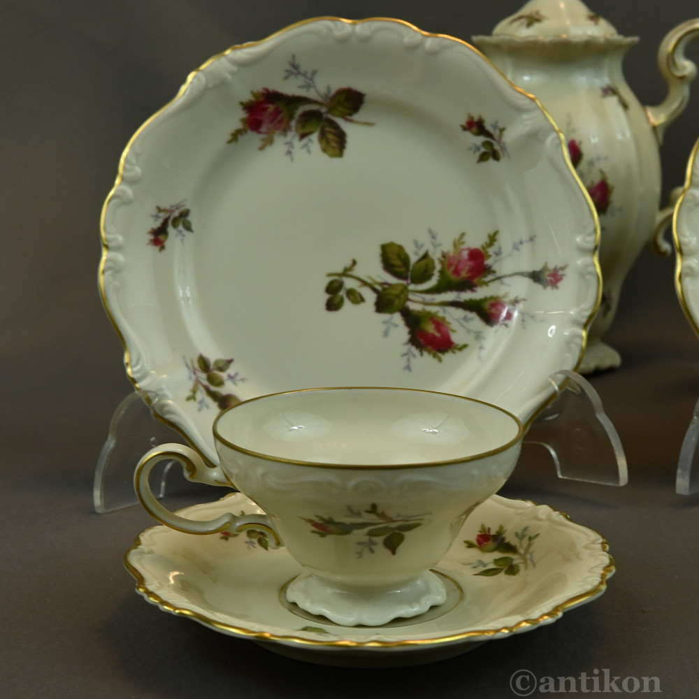 Rosenthal Pompadour serwis różany dla dwojga 