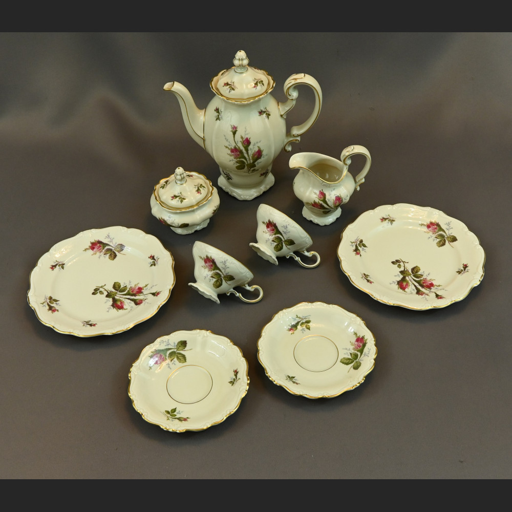 Rosenthal Pompadour serwis różany dla dwojga 