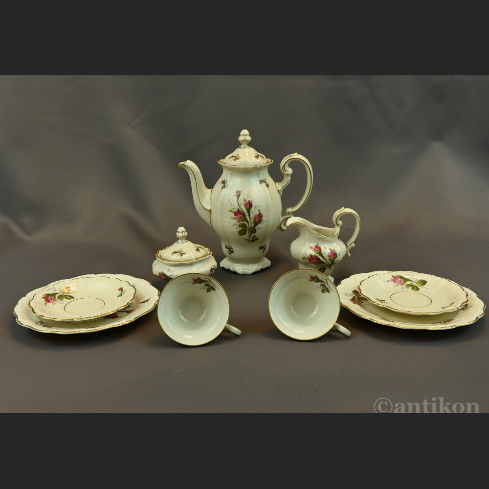 Rosenthal Pompadour serwis różany dla dwojga 