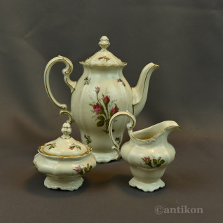 Rosenthal Pompadour serwis różany dla dwojga 