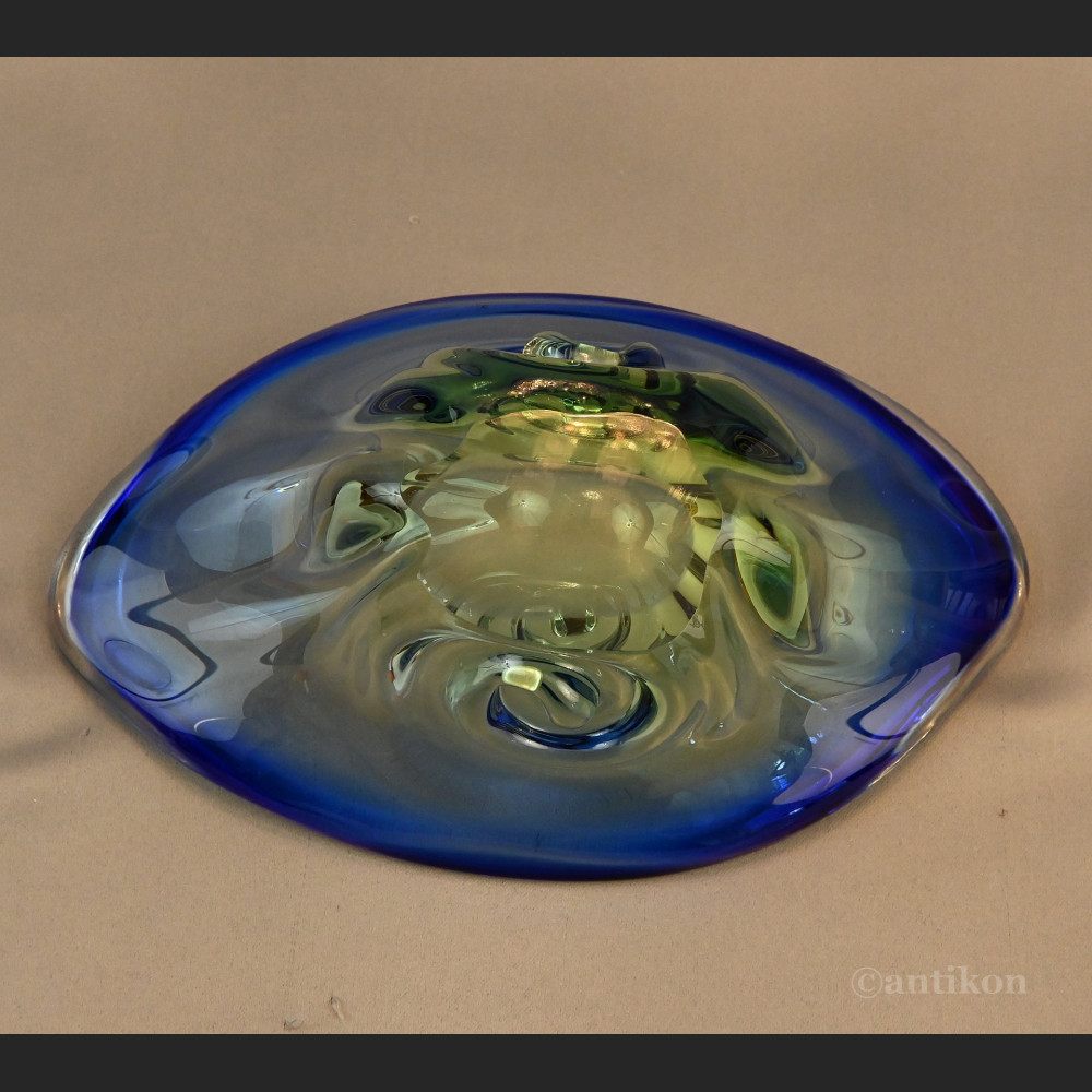 Luksusowy prezent patera Murano spirale 