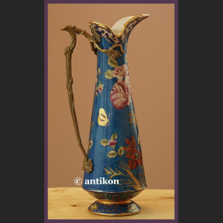 Ręcznie malowany duży dzban do napojów z porcelany