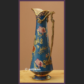 Ręcznie malowany duży dzban do napojów z porcelany