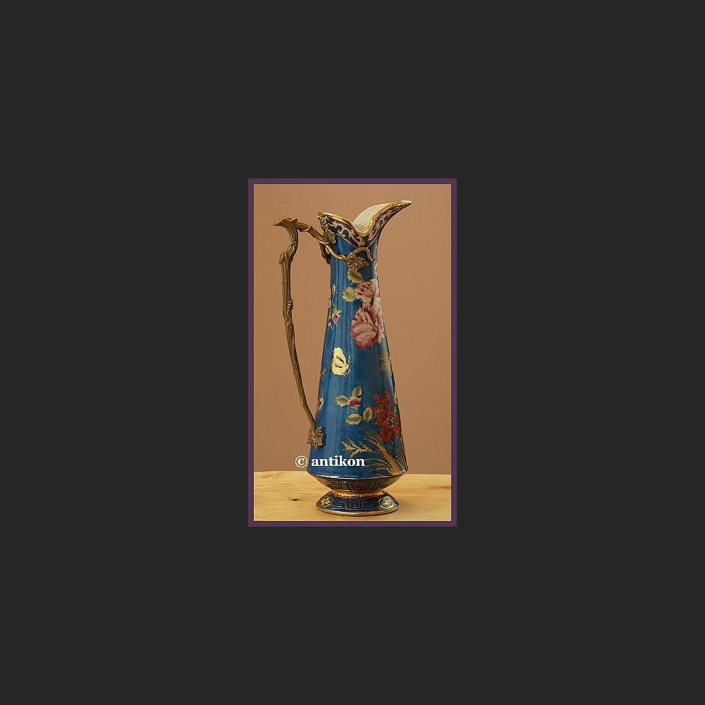 Ręcznie malowany duży dzban do napojów z porcelany